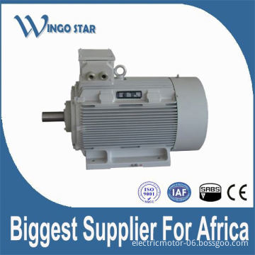 three phase industrial electric motor